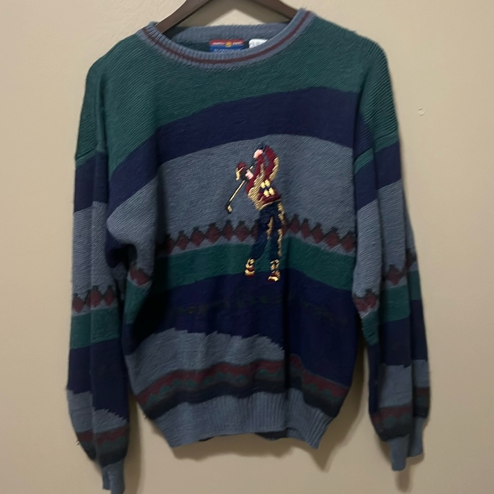 Vintage Grandpa Sweater ★